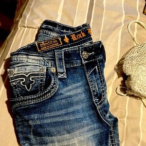 Rock revivals jeans, size 31 slim boot